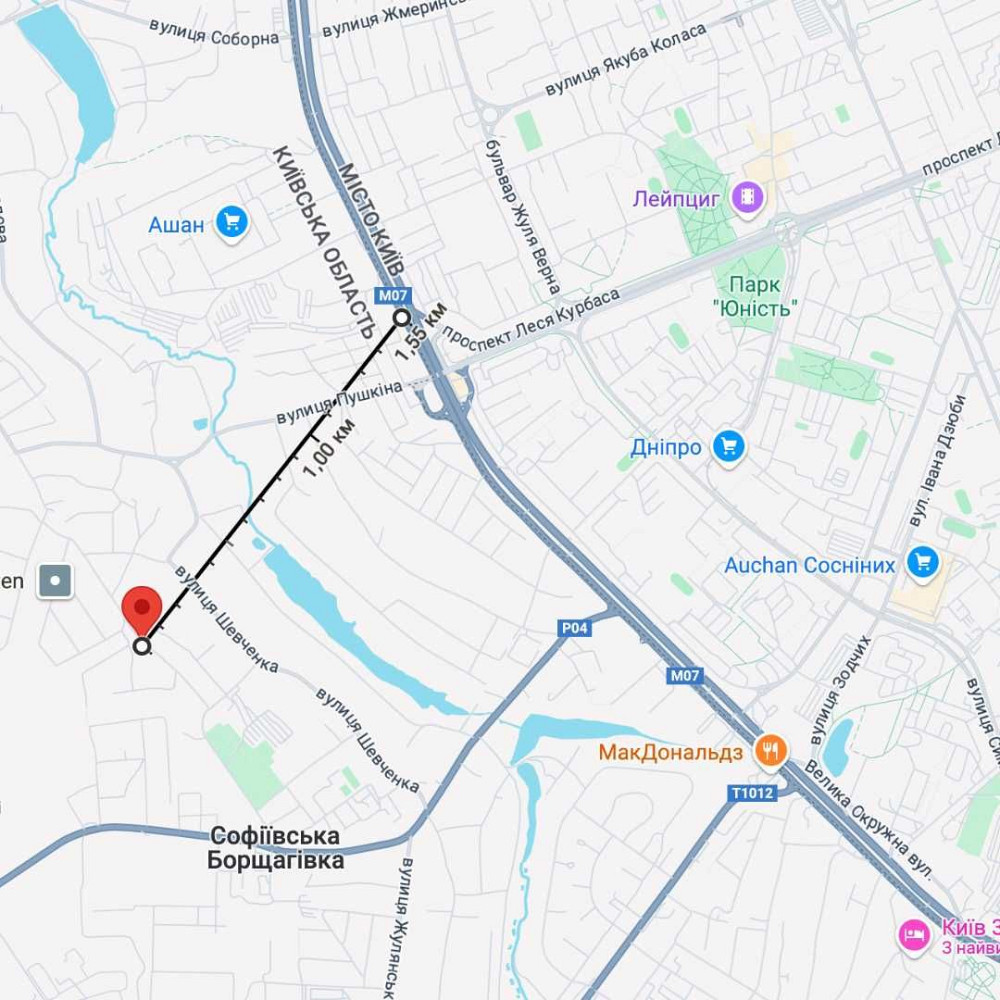 ВІД ЗАБУДОВНИКА | 1-кімнатна з кухнею, газом | Окружна, 2 км Київ Софіївська Борщагівка - зображення 8
