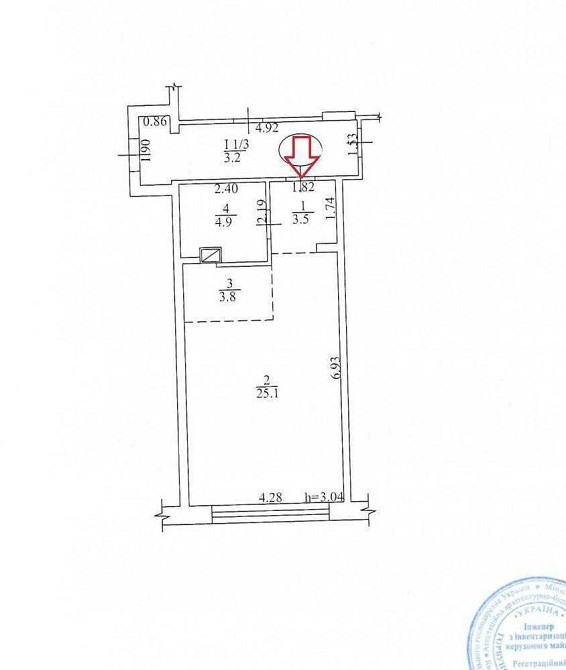 Парк-Хол Горького 40м2 Антоновича Палац Україна Велика Васильківська Київ - зображення 7