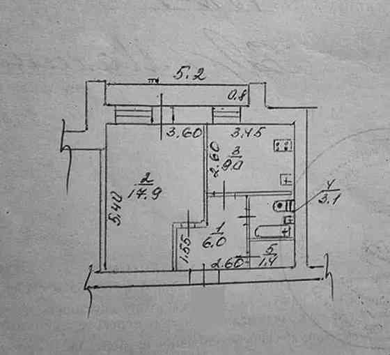 Продам 1-комн квартиру в районе Белостоцкого ул. Дніпро