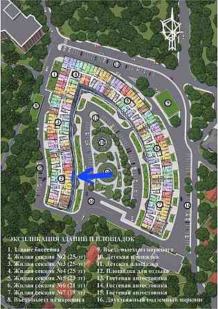 2-комнатная квартира в современном ЖК Атмосфера, вид на море.Дом сдан. Одеса