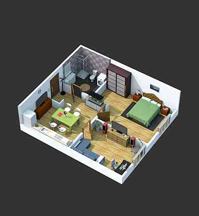 Супер ціна •  Євродвушка в ЖК Smart Residence • 41,94 м² • Святопетрівське (Києво-Свят.р-н)