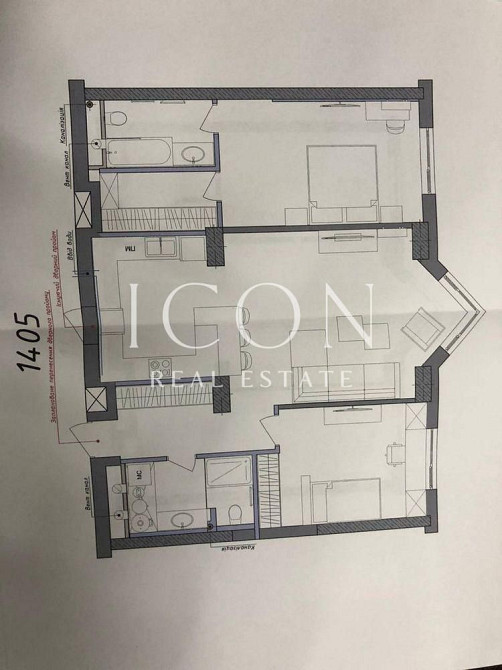 Продаж 3к квартири |100 м²| ЖК «Дельмар» Київ - зображення 7