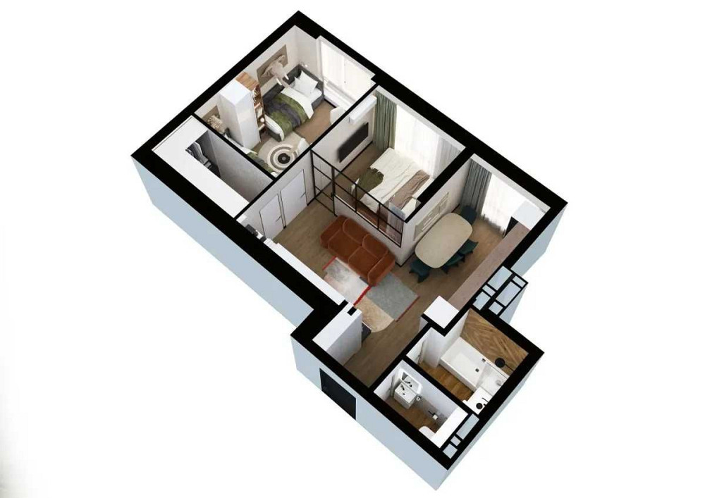 Двушка на Осокорки. Проспект Григоренка. 1355$ за м2. Знижка Укриття Київ - зображення 5