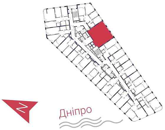 Топ ціна! 2-кімнатна квартира 85 м² ЖК Great! Київ