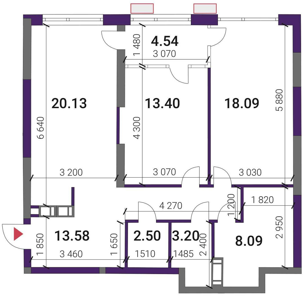 Топ ціна! 2-кімнатна квартира 85 м² ЖК Great! Київ - зображення 6