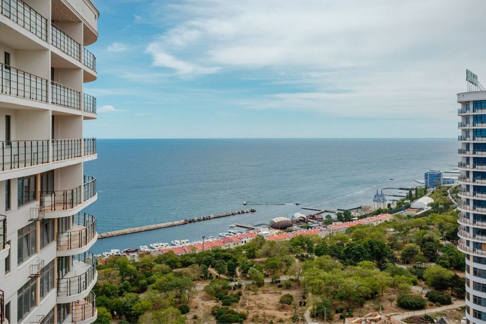 Без комиссии‼️1к вид на море и терраса Аркадия/Каманина 44 жемчужина Одеса - зображення 4