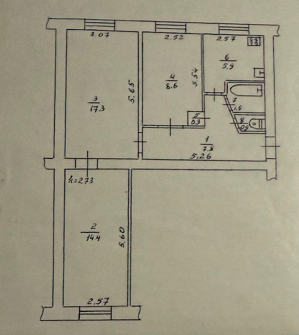 Продам 3кім. квартиру, вул.Марії Лагунової,Центр,м.Бровари SL Бровари - зображення 7