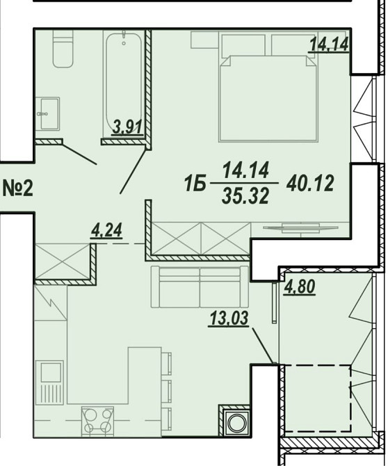 1-й поверх 40 м2 зданий будинок Тернопіль - зображення 8
