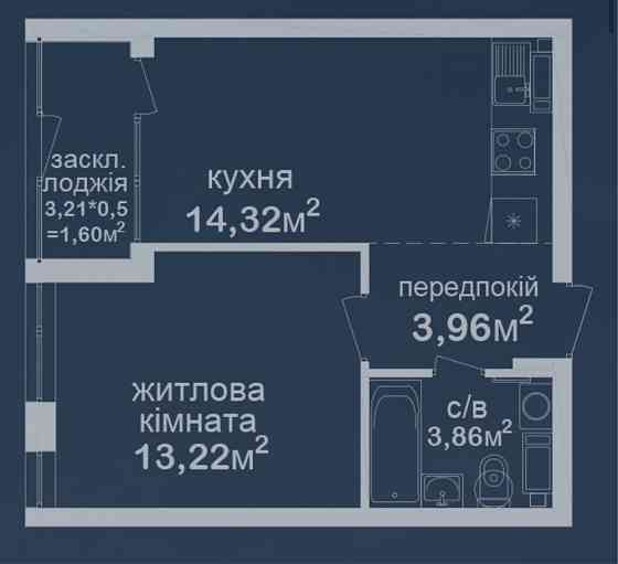 Однокімнатна квартира в  ЖК Феофанія city! Найвигідніша пропозиція! Kyiv