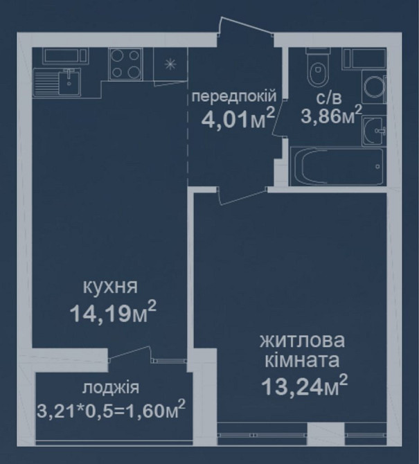 Однокімнатна квартира в  ЖК Феофанія city! Найвигідніша пропозиція! Kyiv - photo 2