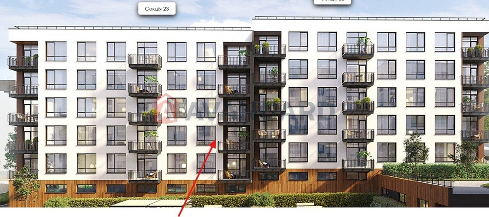 Продаж 1 кім кв ЖК 'Грінвуд 2' Без комісії Брюховичі - зображення 2