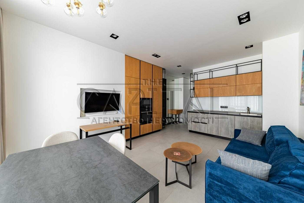 Оренда дизайнерської квартири 53м2 ЖК Бульвар Фонтанів Печерськ Киев - изображение 1