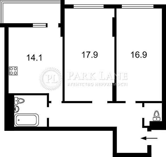 Продаж Вишгородська 45Ж 2к 71кв 3 поверх ЖК Паркове місто ЄОселя Без% Киев