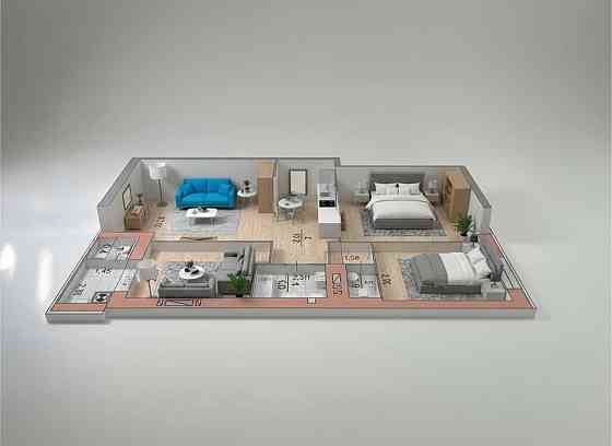 Продається 2-кімнатна квартира ЖК «Вінницький» Виставка! ID: 36420 Хмельницький