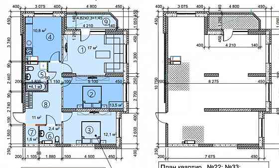 ЖК Central Hills.Продаж трьохкімнатної квартиры 74 м.кв в будинку 3 Київ