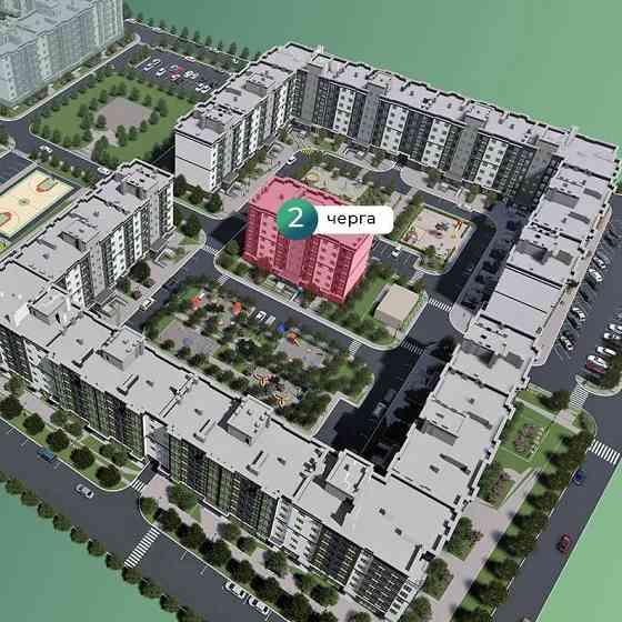 1-кім. 36,4  квартири з гардеробною  ЖК Новий Хотів м. Теремки 6км Хотів