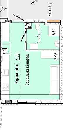 Продам 1-но комнатную квартиру в новом малоэтажном доме. Рассрочка Одеса