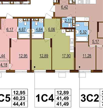 Продаж 1 к кв.Варшавський 3 10,2 Київ