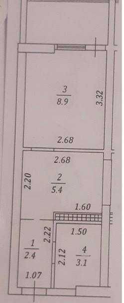 В продажу 1-кімнатна квартира в зданому ЖК "Акварель 2" на Таїрова. Лиманка - зображення 8