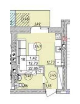 Смарт-квартира з балконом в новому ЖК комфорт класу в Ірпені Ірпінь - зображення 4