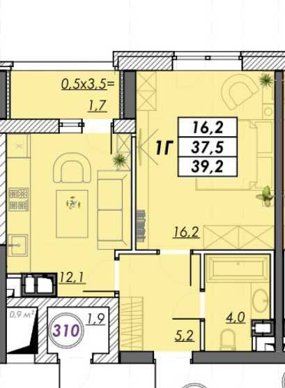 Последний шанс купить в квартиру в новострое в парке Одеса - зображення 1