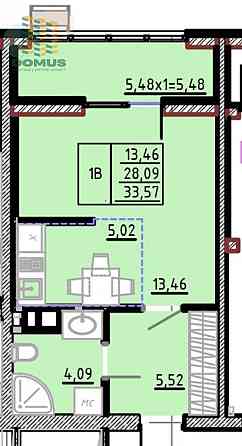 Топ цена! Продам студию в ЖК Модерн! 6 станция Фонтана! Одеса