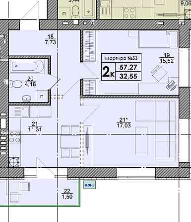 Продам квартиру (по цена ниже чем у застройщика) Софіївська Борщагівка