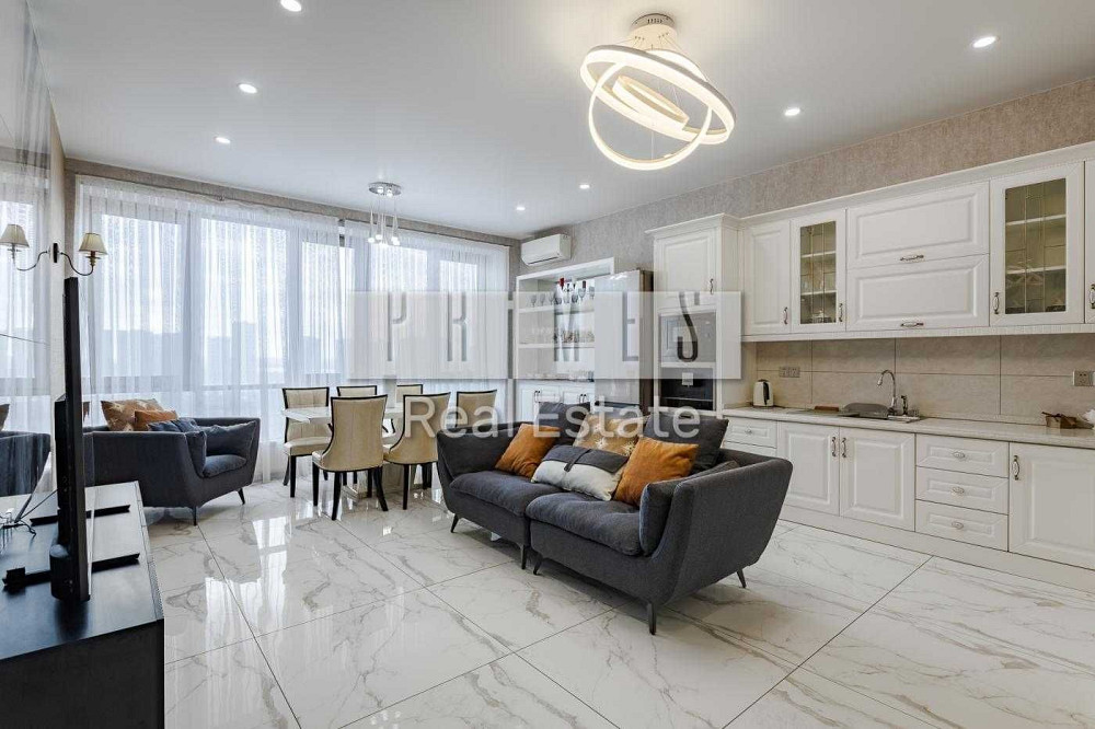 Продаж 3квартира ремонт  104м2 ЖК RiverStoun Трускавецька 6В Осокорки Київ - зображення 1