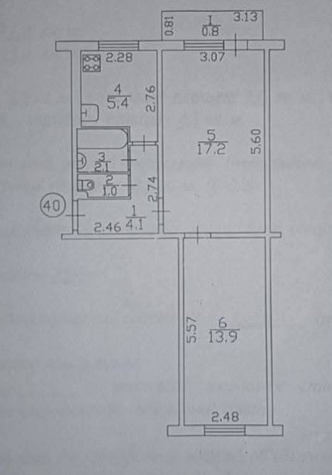 Продаж 2кім.квартири в районі Л.Лук'яненка. Турист Чернігів - зображення 1