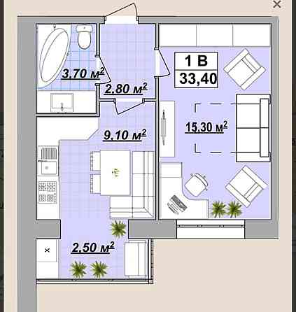 Здана 1 к Княгинин Власник 36 м Центр Іvano-Frankivsk