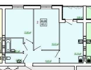 ЖК Сказка ОТОПЛЕНИЕ! Продам 2 комн. квартиру 63м2 м Холодная Гора AB Харків - зображення 2