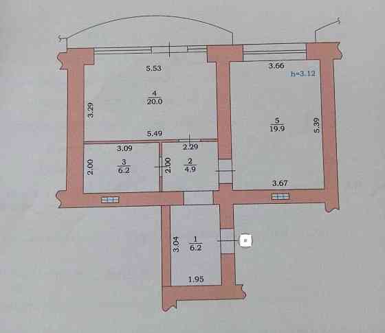 Продам евродвушку с паноромным видом на море Черноморск! Черноморск