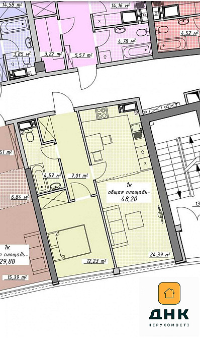 !! Квартира 48 кв м с видом во двор. ЖК АТМОСФЕРА. Аркадия !! Одеса - зображення 1