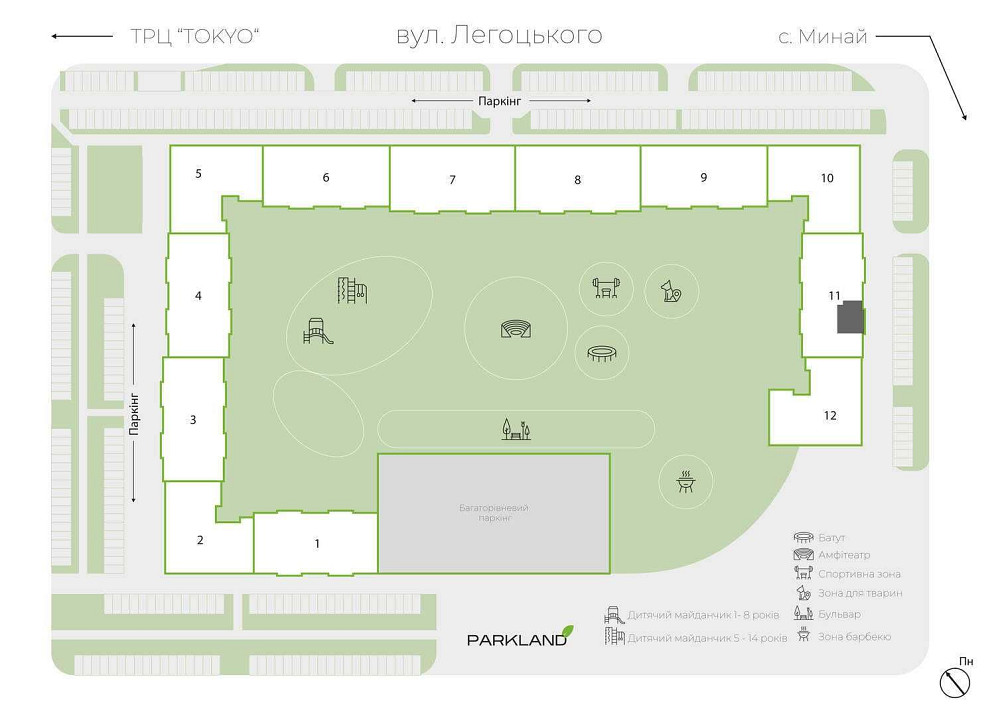 2-кімнатна квартира у ЖК PARKLAND, Ужгород - PL 11.49 Ужгород - изображение 8