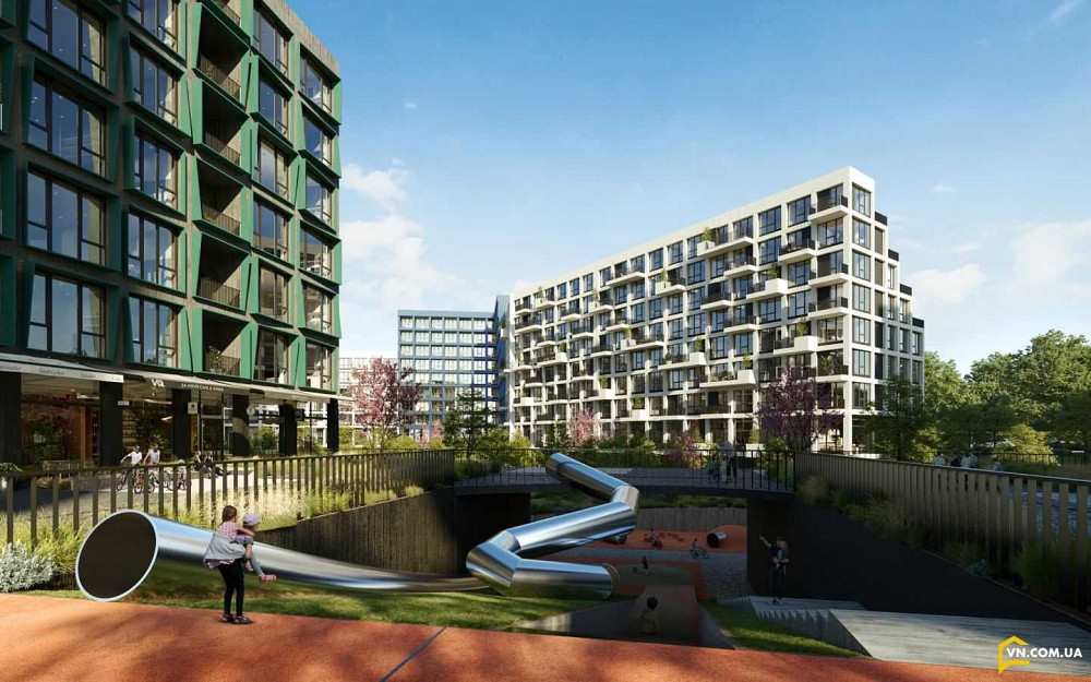 Без %! 2-кімн, ЖК Dnipro Island, ввод 3 кв 2026р, Осокорки, Дарницький Киев - изображение 2