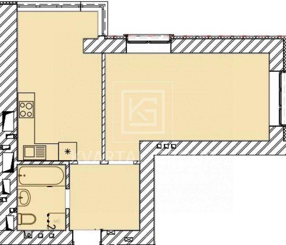 Продаж 1 кім кв в ЖК Фаворит Преміум Ірпінь - зображення 2