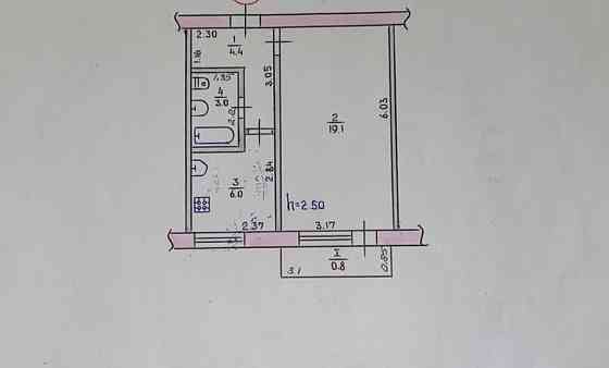 Продам 1 кімнатну квартиру Слобожанський проспект, Калинова, Правда Дніпро