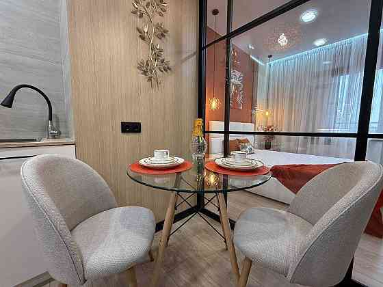 Лучшая студия с дизайн ремонтом и балконом Акрополь парк Победы море Одеса