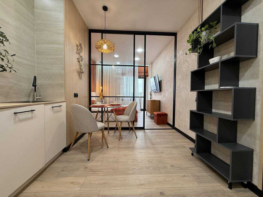 Лучшая студия с дизайн ремонтом и балконом Акрополь парк Победы море Одеса - зображення 4