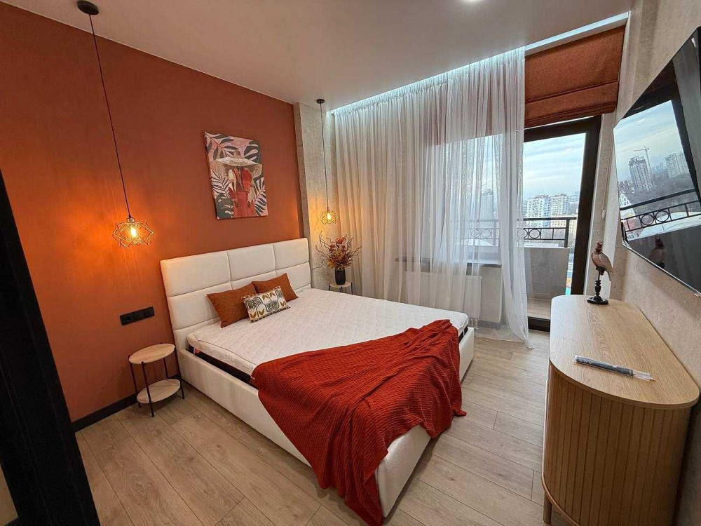 Лучшая студия с дизайн ремонтом и балконом Акрополь парк Победы море Одеса - зображення 5