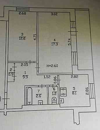 Здам 2-кімн. квартиру, вул. Валентинівська, 22А, м. "Студентська" Харьков