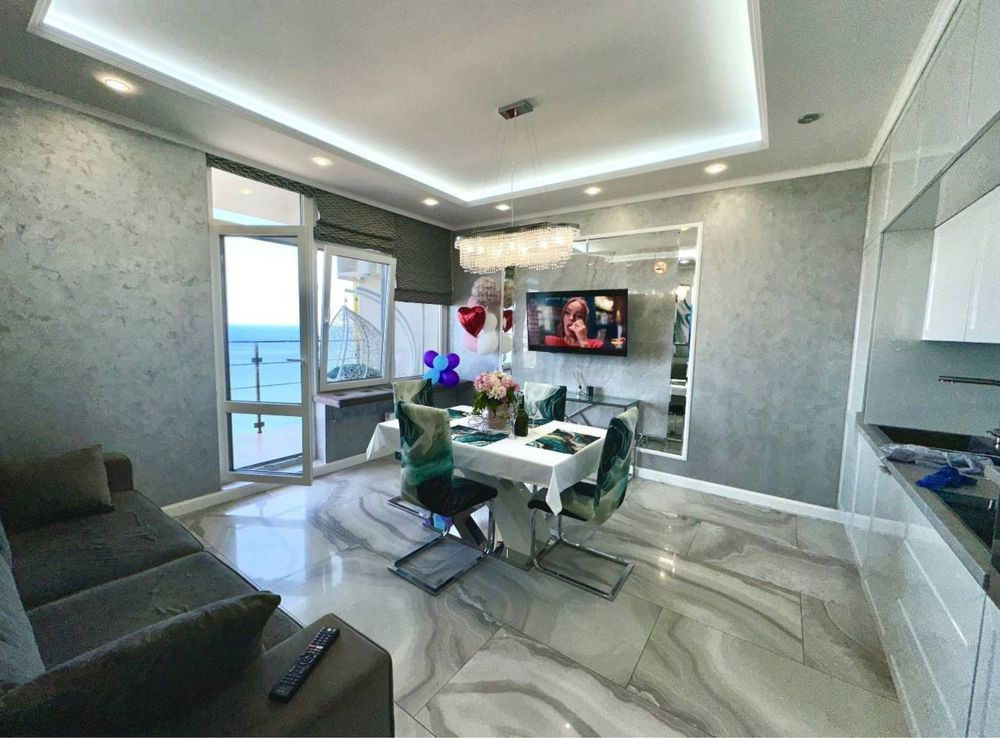 Шикарная 3 комн кв 100 кв м, ЖК 44 Жемчужина, Аркадия, Каманина Одеса - зображення 5