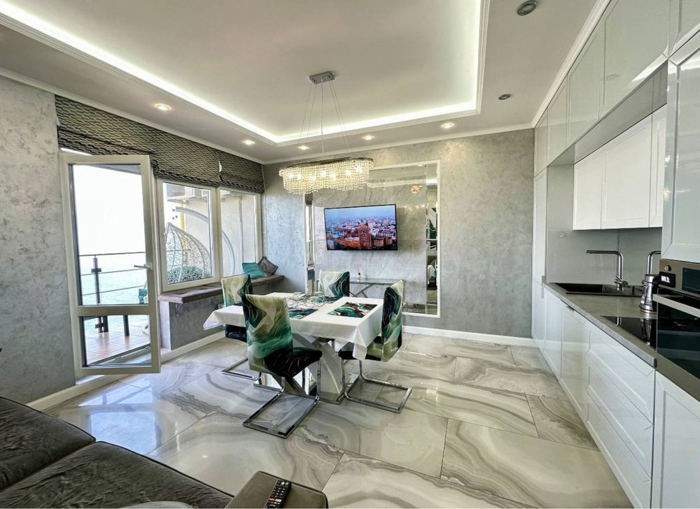 Шикарная 3 комн кв 100 кв м, ЖК 44 Жемчужина, Аркадия, Каманина Одеса - зображення 8