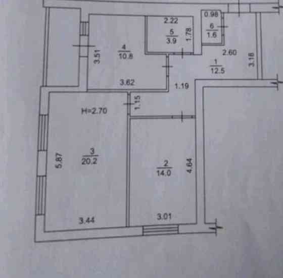 ЖК Радужный, Продам 2 ком квартиру пл 65м2, Дом Сдан в 2018г! A Харьков