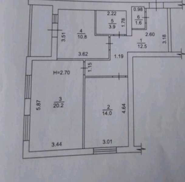 ЖК Радужный, Продам 2 ком квартиру пл 65м2, Дом Сдан в 2018г! A Харьков - изображение 3