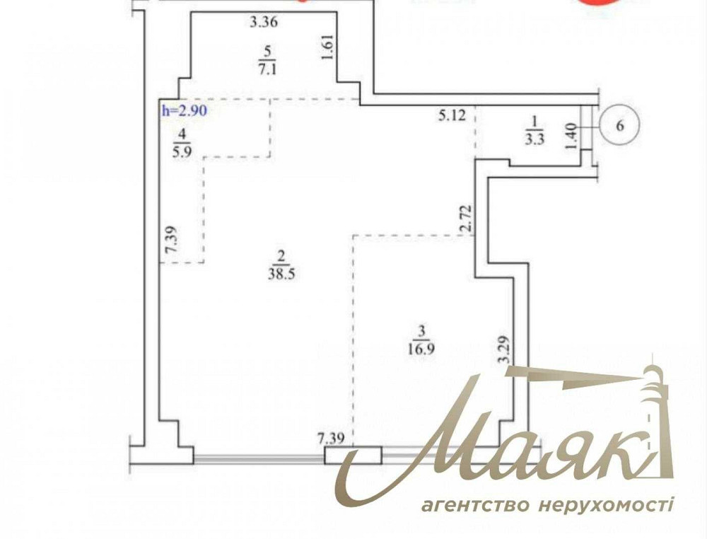 Продажа квартиры 71.7м2 ЖК Бульвар Фонтанов! Київ - зображення 5