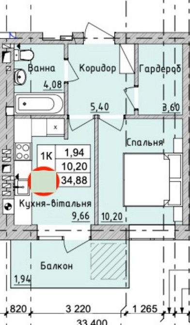 Затишна 1-кімнатна - чудове рішення для життя або оренди Ірпінь - зображення 6