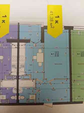 -к. в Заселенном новостро возл ТРЦ Терминал в ЖК Петлюры(Металлургов) Бровары