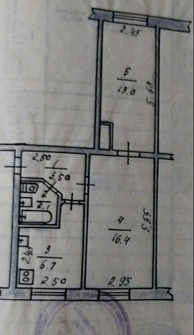 ТЕРМІНОВО! ДЕШЕВО продам 2-кімнатну квартиру. Обухів - зображення 1