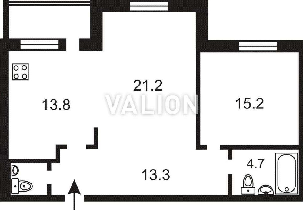 Продаж 2кімн квартири Центр Вокзальна  вул. Мокра (Кудряшова) 3 Без% Київ - зображення 6